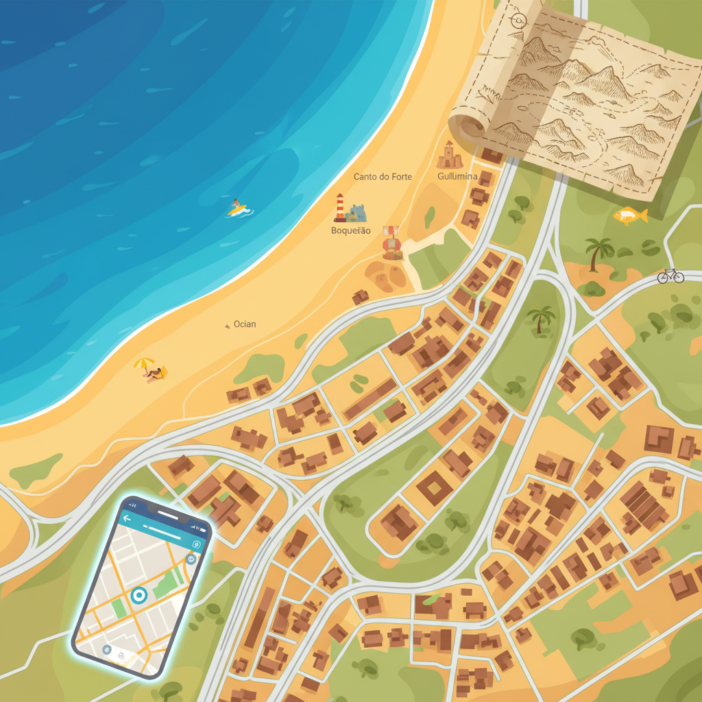 Desvendando Praia Grande: Seu Guia Completo com o Mapa da Cidade