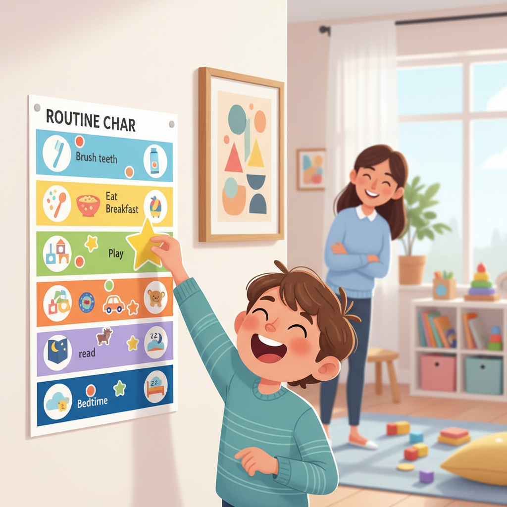 Quadro de Rotina Infantil PDF: Guia Completo para Organizar o Dia a Dia