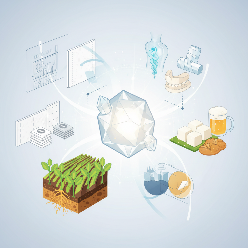 Sulfato de Cálcio: O Guia Definitivo para Suas Aplicações e Relevância