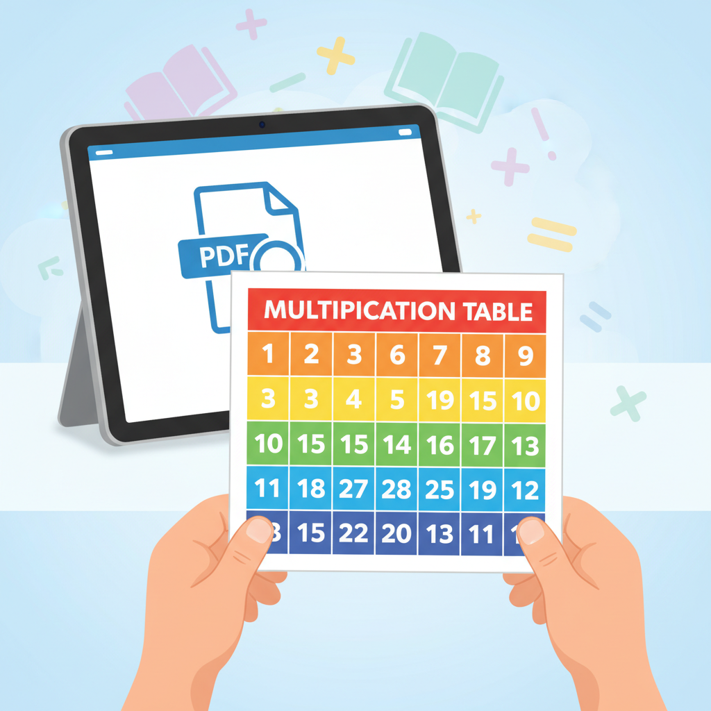 Tabuada Para Impressão PDF: O Guia Definitivo Para Adquirir a Sua