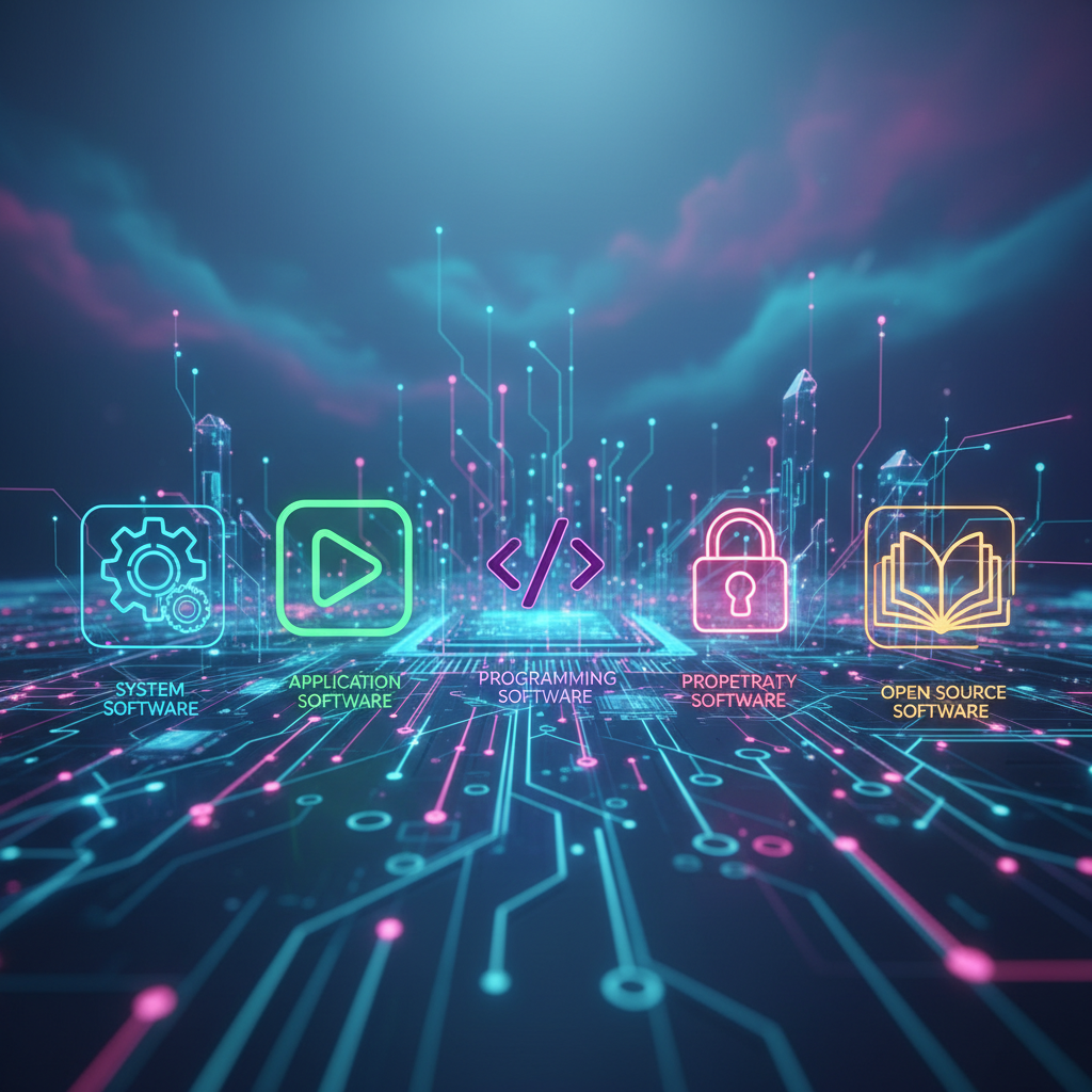 Tipos de Software: Um Guia Completo para Entender o Mundo Digital