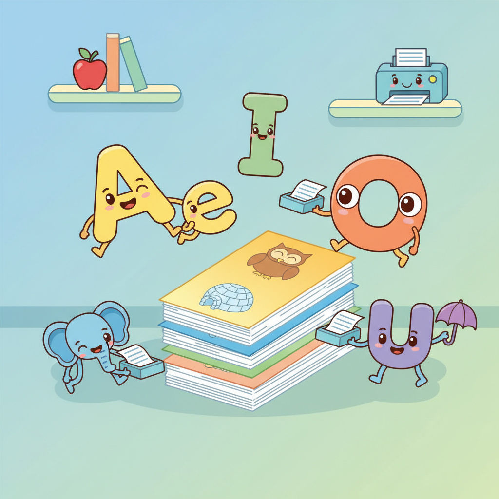 Vogais para Imprimir PDF: O Guia Completo para Materiais Educativos Essenciais