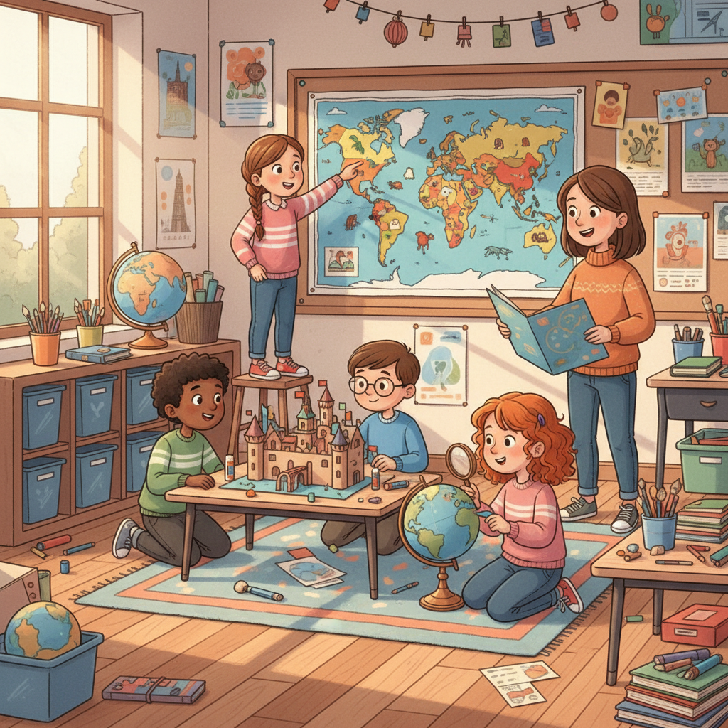 Atividades de Geografia para o 3º Ano do Ensino Fundamental: Desvendando o Mundo