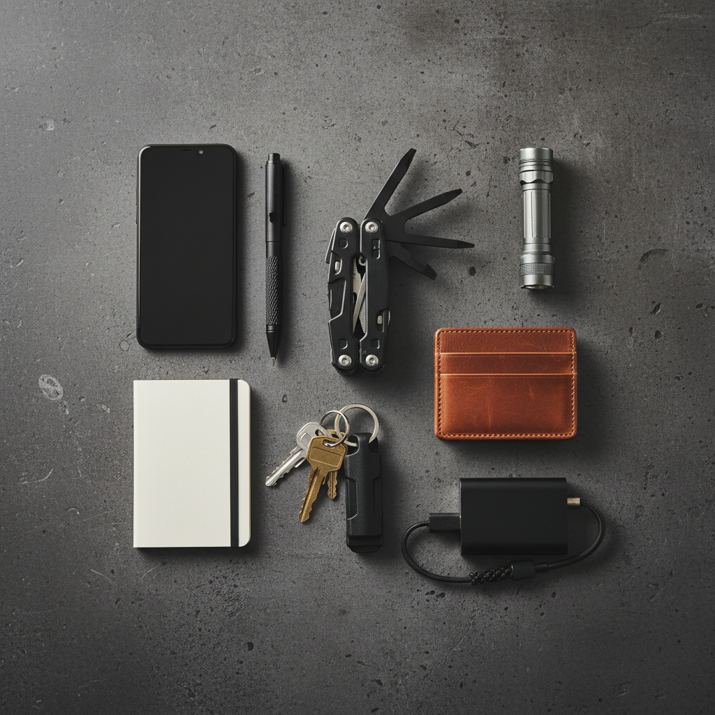 EDC: O Que É e Como Montar Seu Kit Essencial para o Dia a Dia