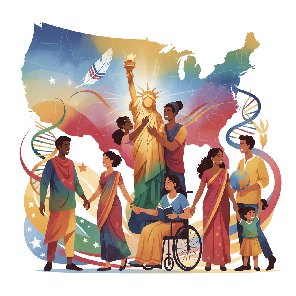 Sou Americana: Desvendando a Cidadania e a Complexa Identidade nos EUA